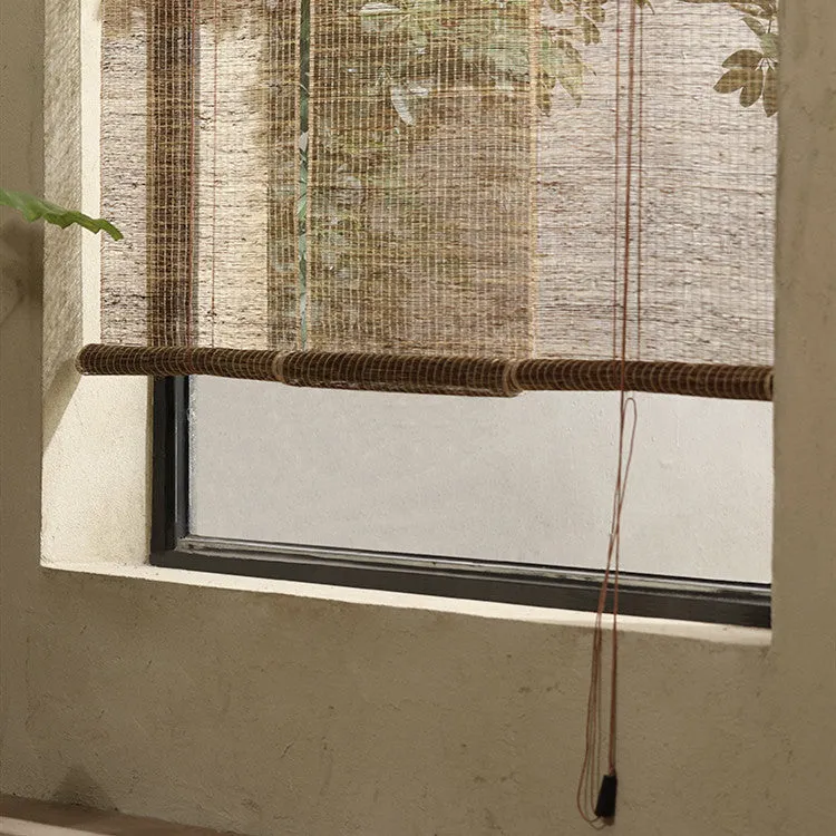 Ramie Roller Blind: Eco-Friendly Japanese Tea Room Style (Retro)