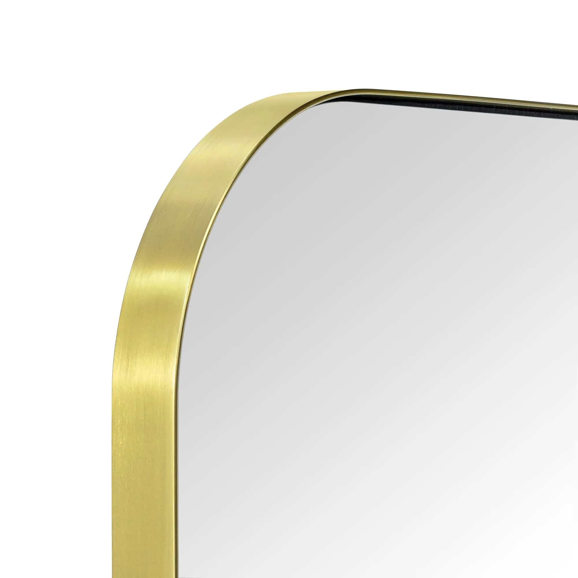 Rectangular Stainless Steel Framed Pivoting Wall Mounted Bathroom Vanity Mirror