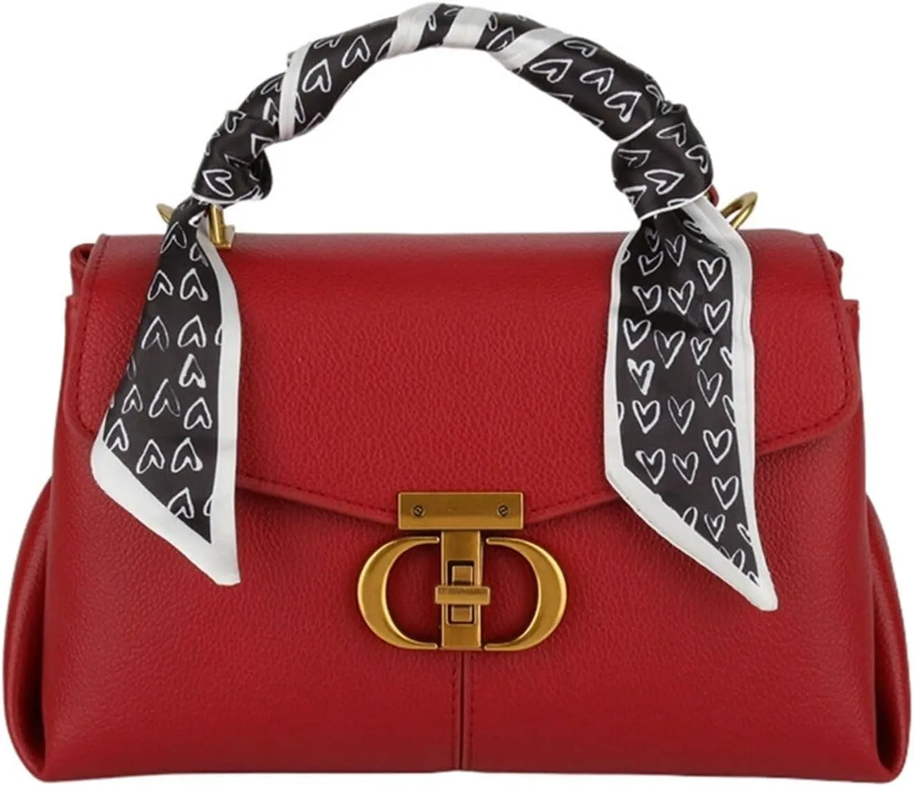 Retro Lock Buckle Hundred Crossbody Shoulder Bag