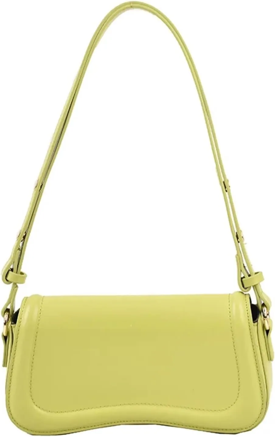Saddle Bag Female Flap Crossbody Sling Purses and Handbag Soft PU Leather Underarm Shoulder Bag Evening Clutches