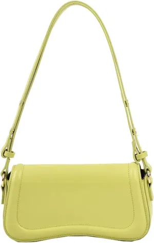 Saddle Bag Female Flap Crossbody Sling Purses and Handbag Soft PU Leather Underarm Shoulder Bag Evening Clutches