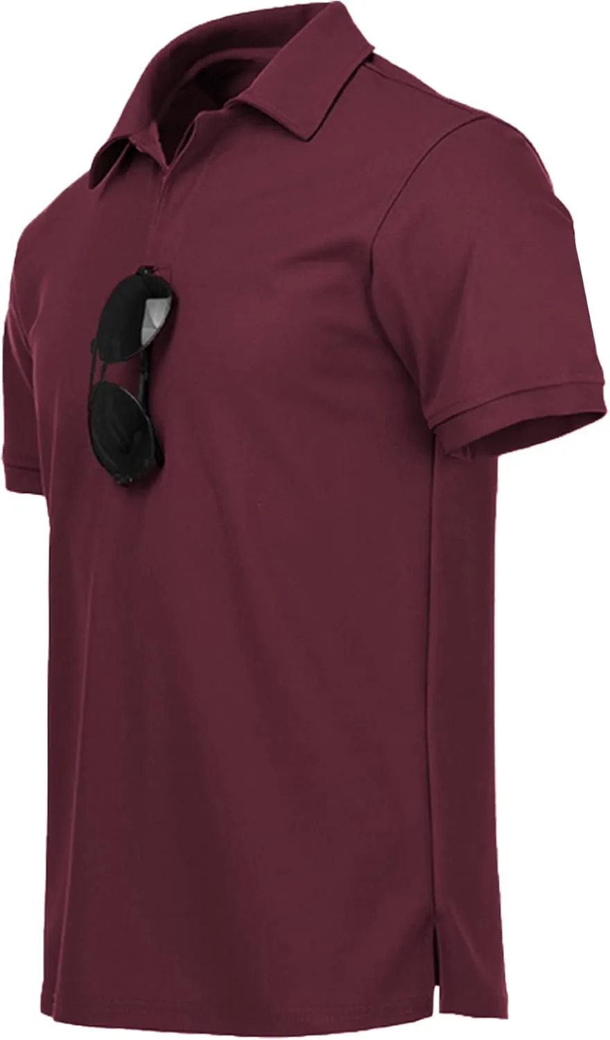 SCODI 3 Pack Mens Polo Shirts Short Sleeve Tactical Shirts Performance Athletic Moisture Wicking Golf Shirt for Men