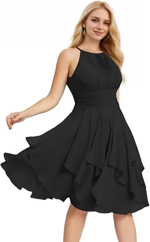 Short Wedding Guest Dresses for Women Spaghetti Country Bridesmaid Dresses 2025 Formal Evening Prom Party Gown