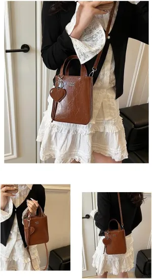 Shoulder Crossbody Bucket Bag