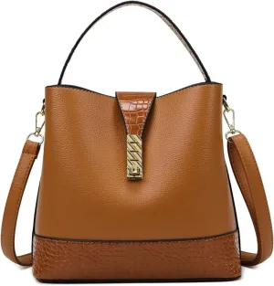 Shoulder Crossbody Tote Bucket Bag