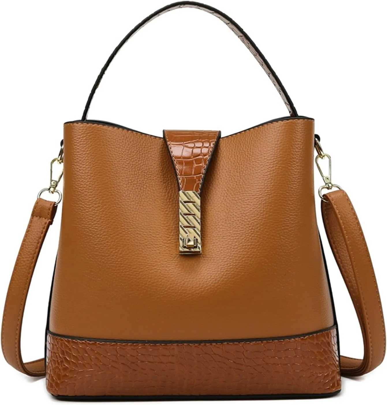 Shoulder Crossbody Tote Bucket Bag