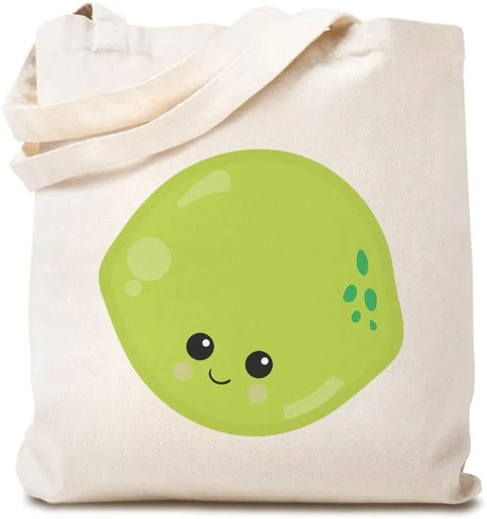 Speedy Pros Canvas Tote Bag for Women Lime Drinking Party Cocktails Girly Beach Bags for Women