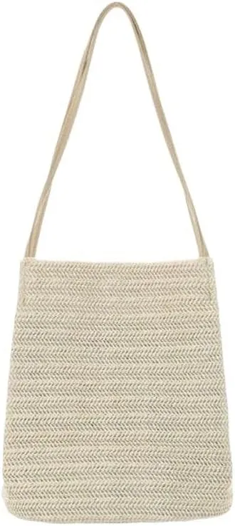 Straw Bucket Bag