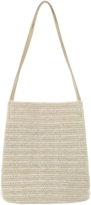 Straw Bucket Bag