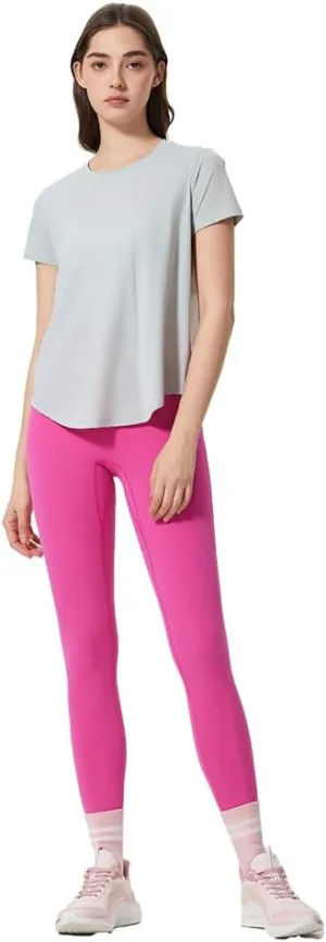 Summer Women's Quick-Dry Breathable Casual T-Shirt | Loose Fit Yoga Running Fitness Active Top