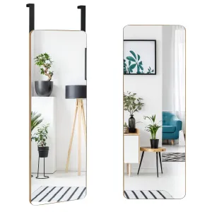 Tangkula Over The Door Mirror