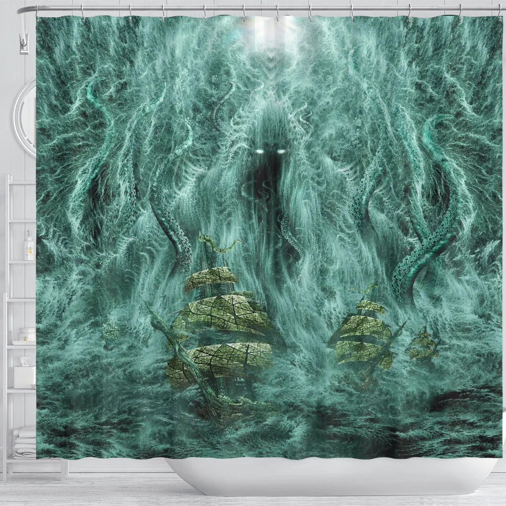 The Drowned God | Shower Curtain | POLARIS