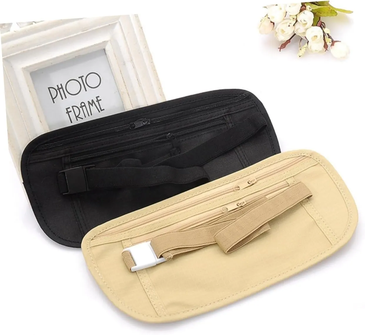 VALICLUD Pcs Travel Fanny Pack Anti-theft Waist Bag Outdoor Running Waist Pouch Compact Theft Crossbody Bag for Casual Use