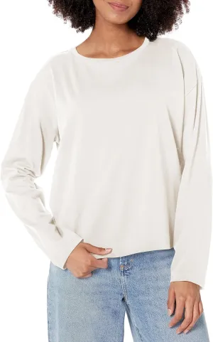 Vince Women's Long Sleeve Boat Neck Pullover