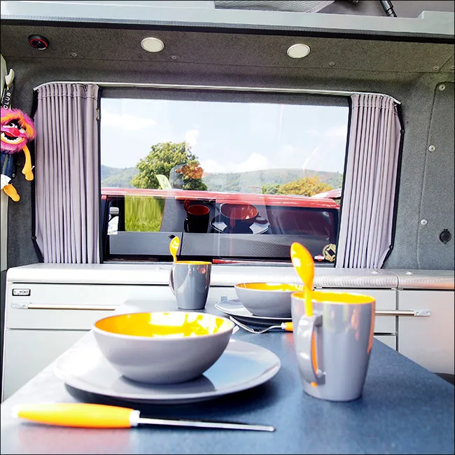 VW T3 Premium 1 x Side Window Curtains Van-X