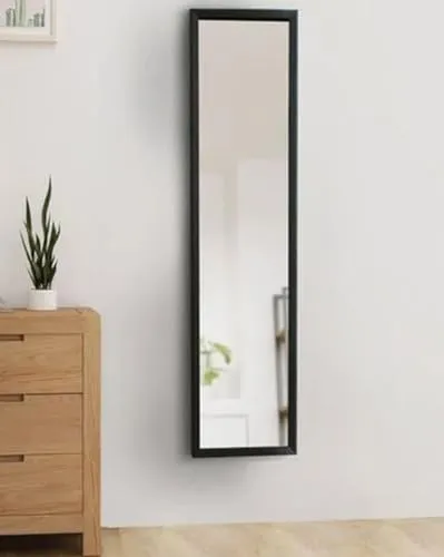 WELLGOODHOUSE Dressing Wooden Wall Mirror/Dressing Mirror with Shelf/Wall Mounted Mirror/Decorative Mirror