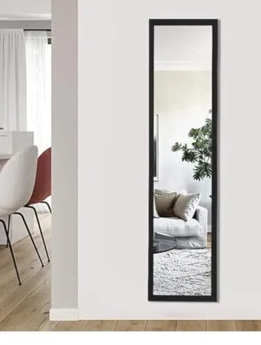 WELLGOODHOUSE Dressing Wooden Wall Mirror/Dressing Mirror with Shelf/Wall Mounted Mirror/Decorative Mirror