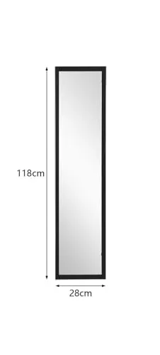 WELLGOODHOUSE Dressing Wooden Wall Mirror/Dressing Mirror with Shelf/Wall Mounted Mirror/Decorative Mirror