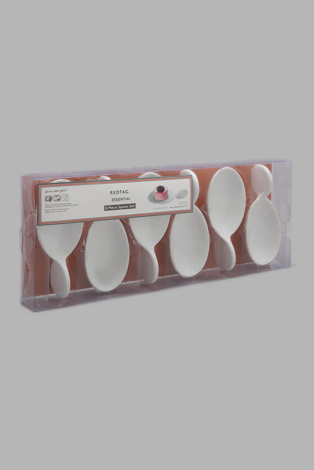White Serving Spoon Set (6 Piece)