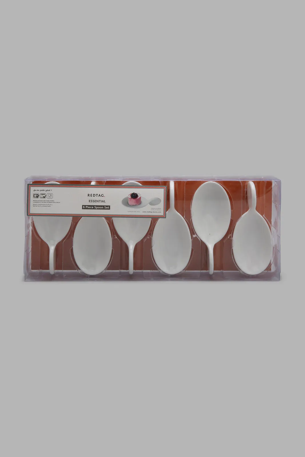 White Serving Spoon Set (6 Piece)