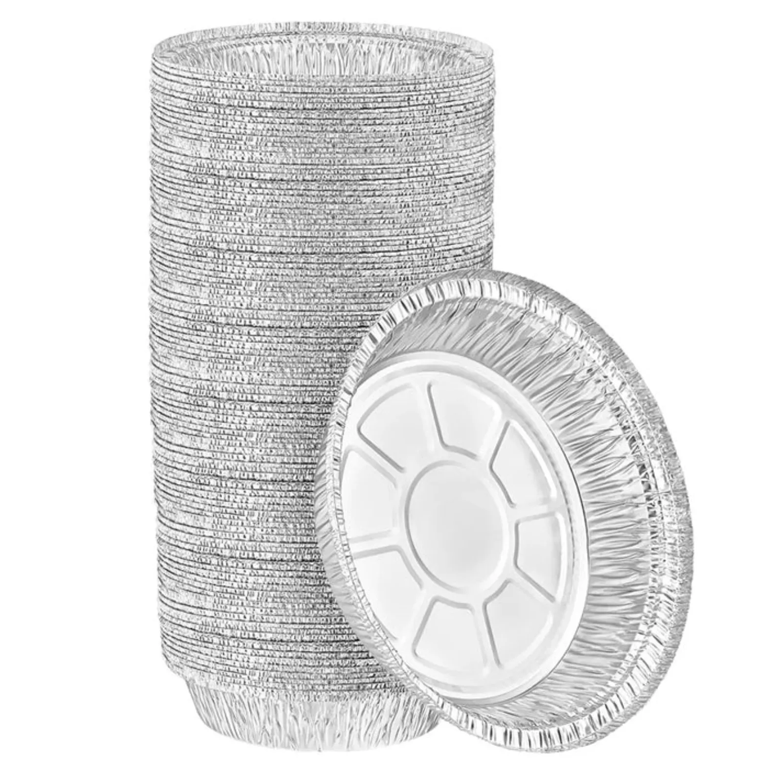 *WHOLESALE* Disposable 7” Aluminum Foil Round Pans | 500 ct/case
