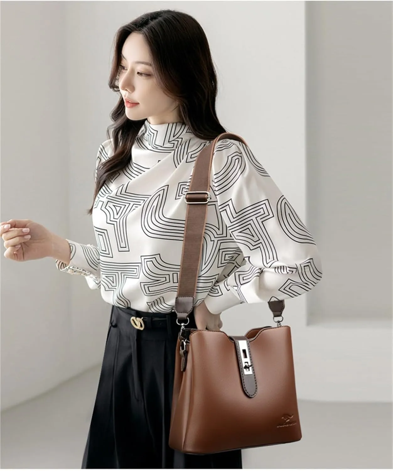 Women's Large Capacity Shoulder Crossbody Bag