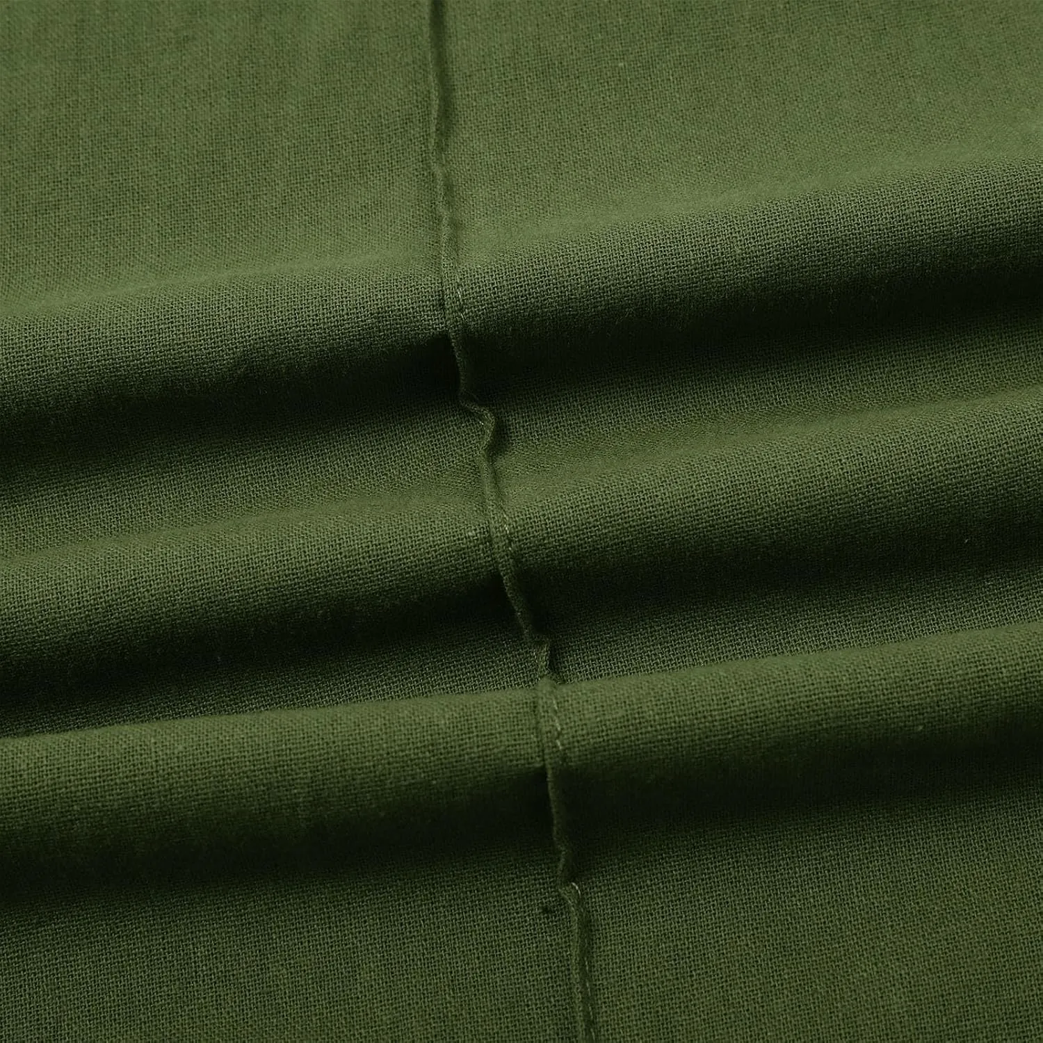 Women's Linen Pants Women's Relax Fit Linen Pants - Lightweight Summer Casual Trousers with Elastic Waist