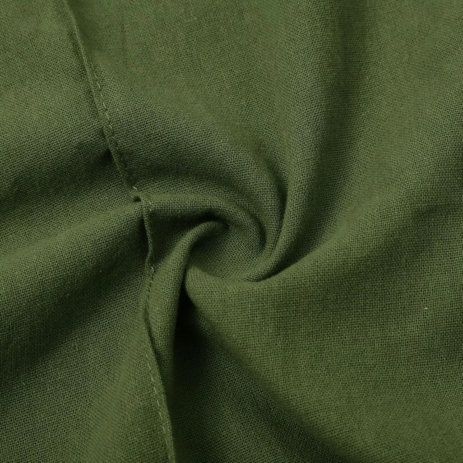 Women's Linen Pants Women's Relax Fit Linen Pants - Lightweight Summer Casual Trousers with Elastic Waist
