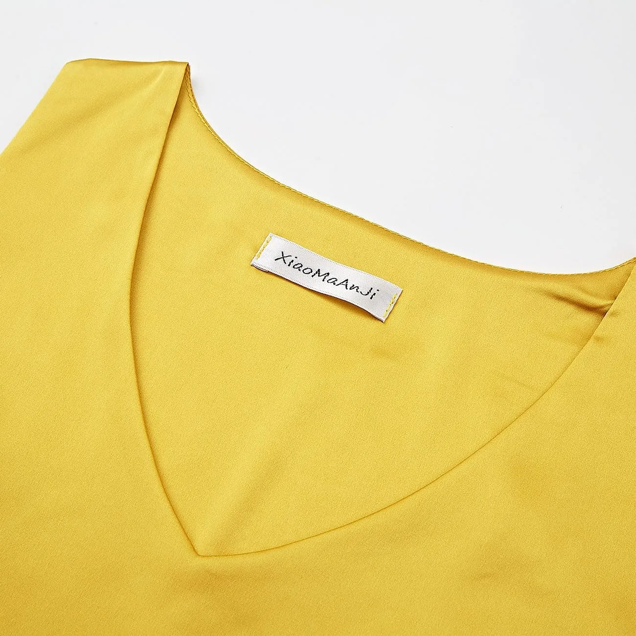 Womens Silk Satin Tank Tops Casual Camisole Cami Sleeveless Blouses Summer Basic Shirt