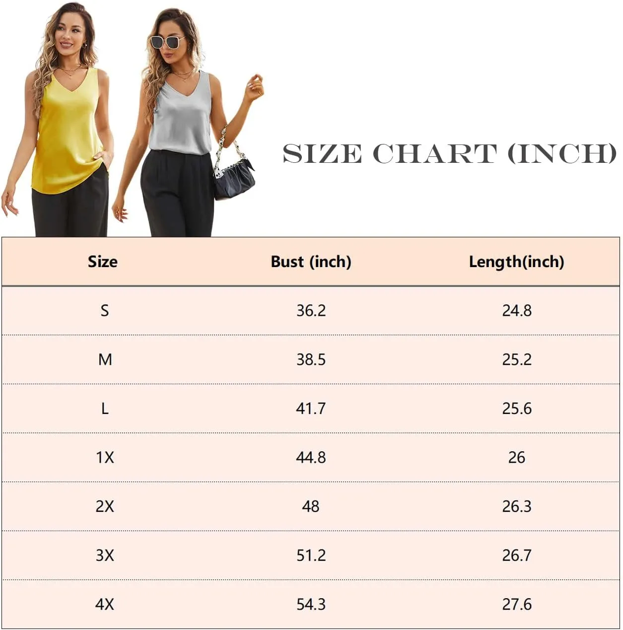 Womens Silk Satin Tank Tops Casual Camisole Cami Sleeveless Blouses Summer Basic Shirt