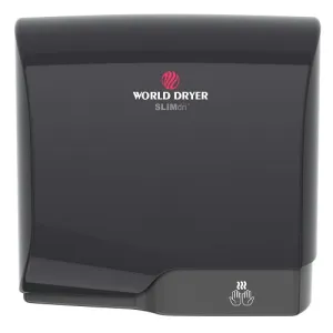 WORLD DRYER® L-162 SLIMdri® ***DISCONTINUED***  No Longer Available in BLACK - Please see WORLD L-974A or Q-162A2